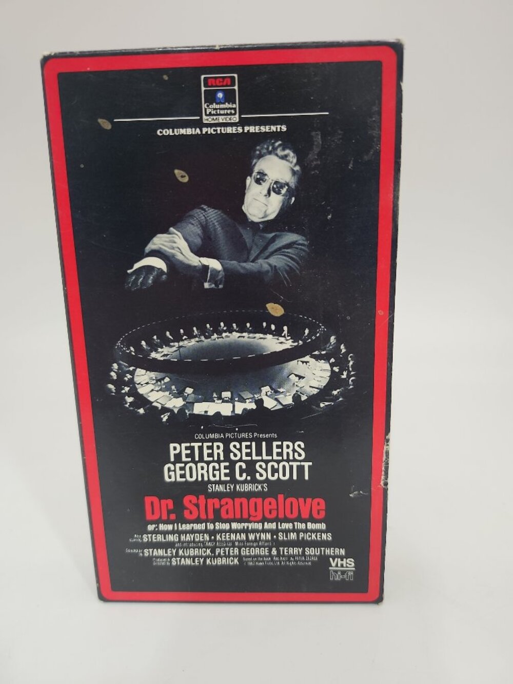 Dr. Strangelove or: How I Learned to Stop Worrying and Love the Bomb VHS RCA